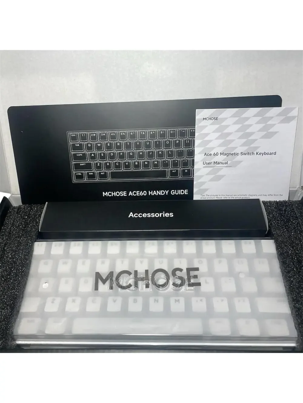 MCHOSE ACE 60 PRO 60% Magnetic Switch Rapid Trigger Mechanical Gaming Keyboard